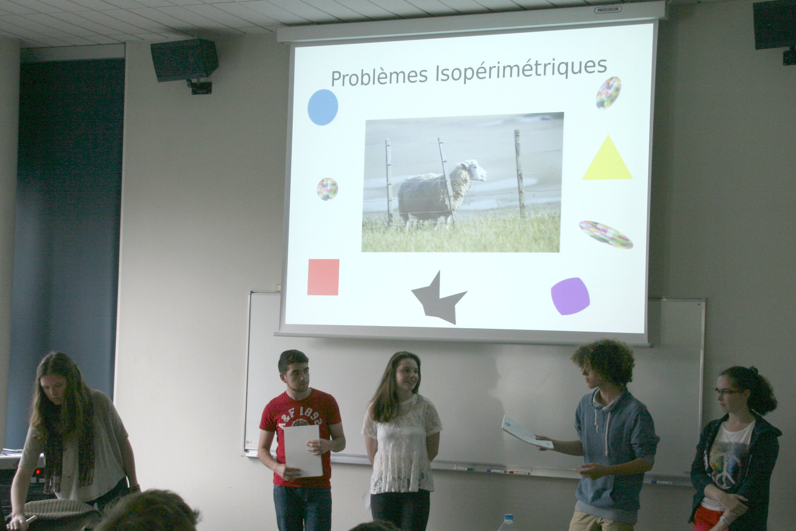 Expos&eacute; de fin de stage